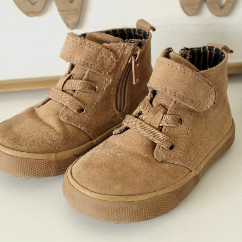 Cat & Jack Toddler Boys Suede Boots